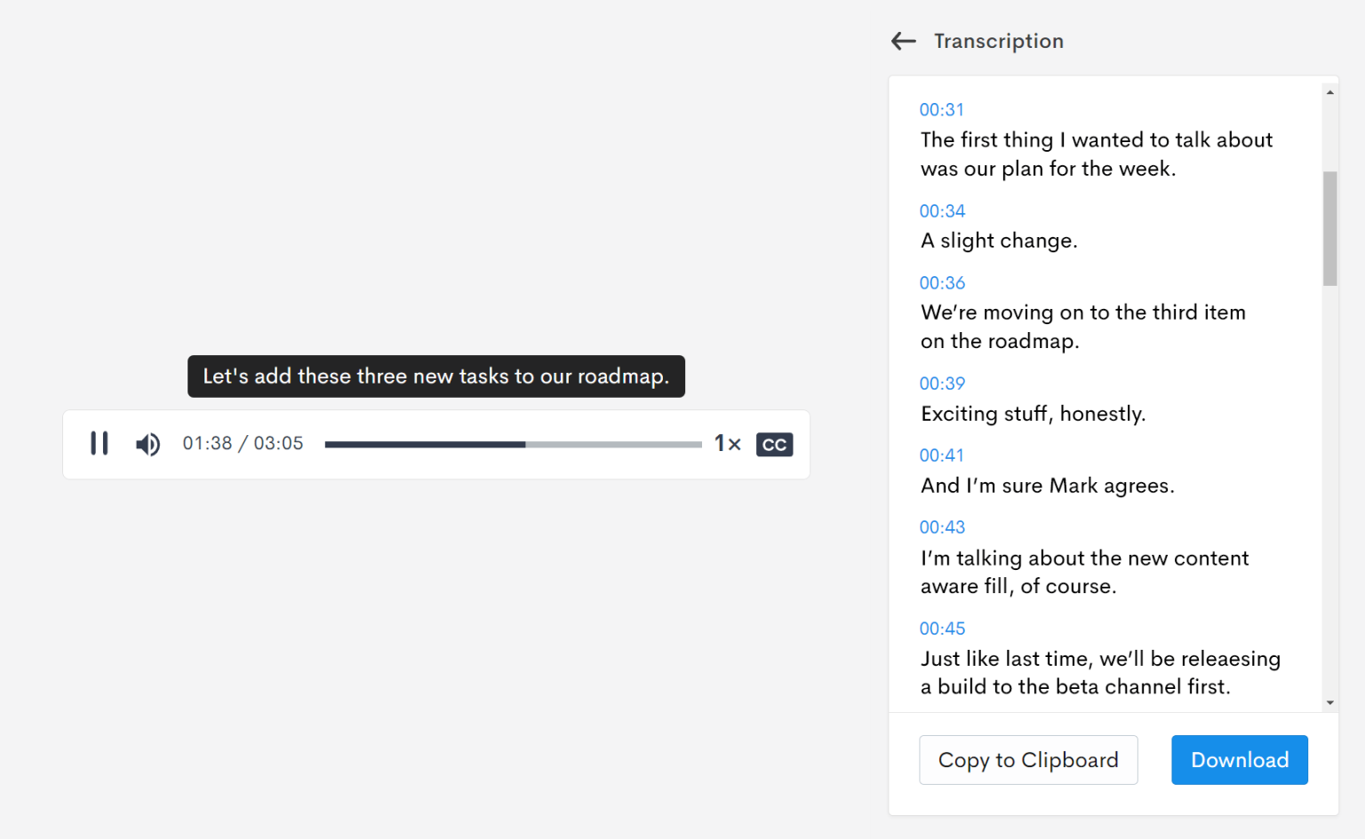 Announcing Automatic Captions and New Editor For Audio